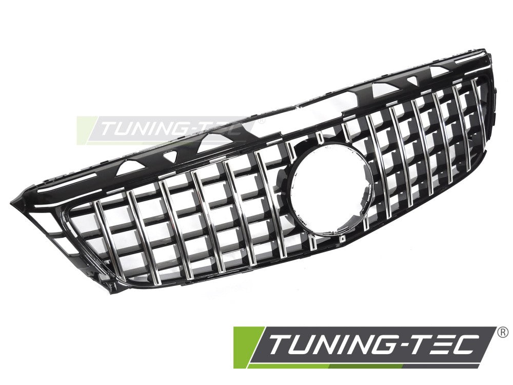 Griglia Sportiva Nera Cromata per Mercedes CLS (C218) 2011-2014