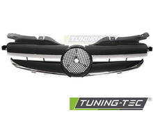 Carica l'immagine nel visualizzatore di Gallery, Griglia Sportiva Nera Cromata per Mercedes SLK (R170) 1996-2004