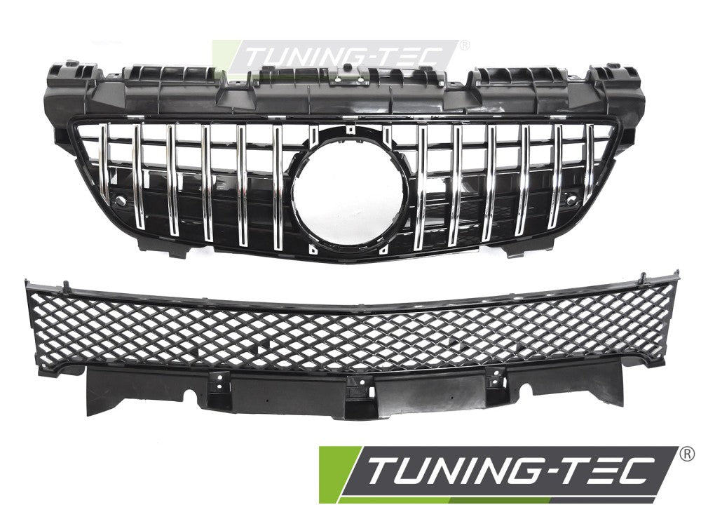 Griglia Sportiva Nera Cromata per Mercedes SLK (R172) 2011-2015