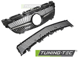 Griglia Sportiva Nera Cromata per Mercedes SLK (R172) 2011-2015