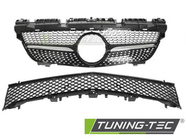Griglia Sportiva Nera Cromata per Mercedes SLK (R172) 2011-2015