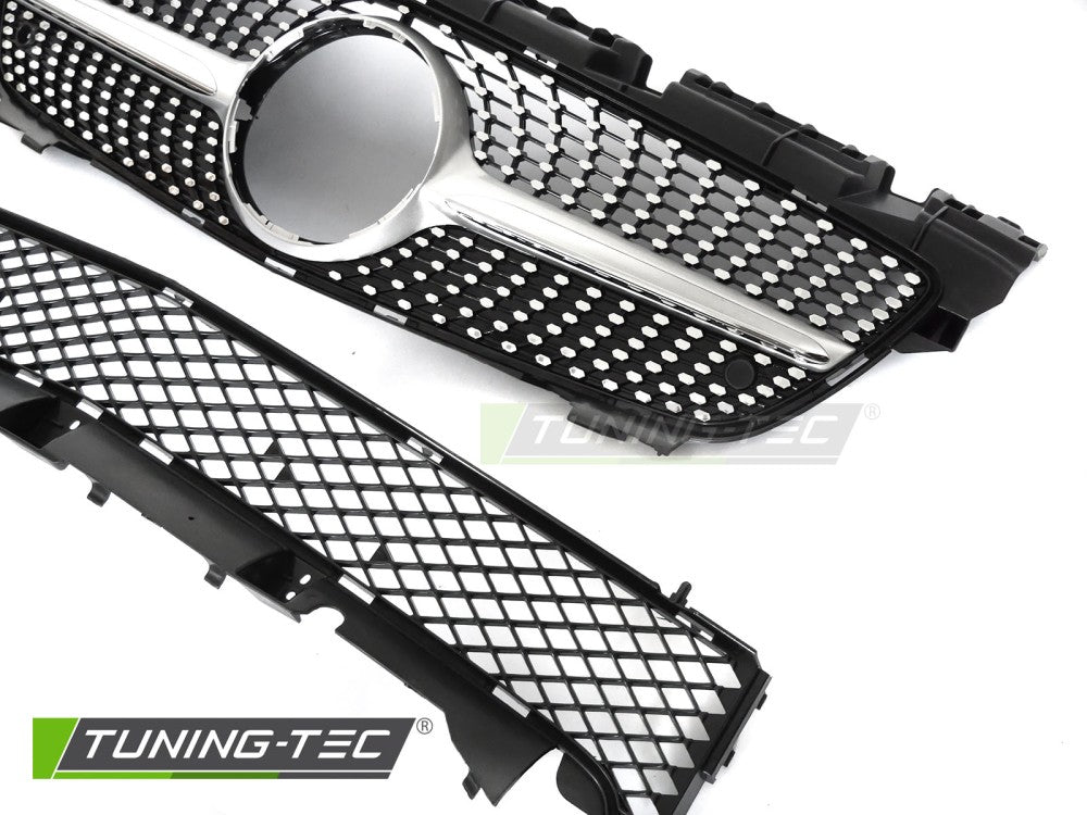 Griglia Sportiva Cromata per Mercedes SLK (R172) 2011-2015