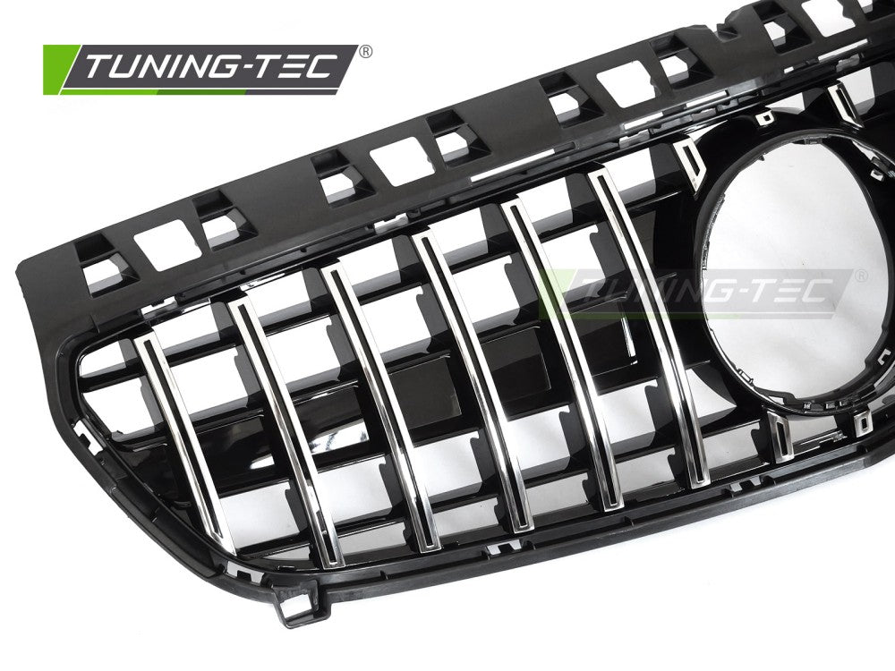 Griglia Sportiva Nera Cromata per Mercedes Classe A (W176) 2012-2015