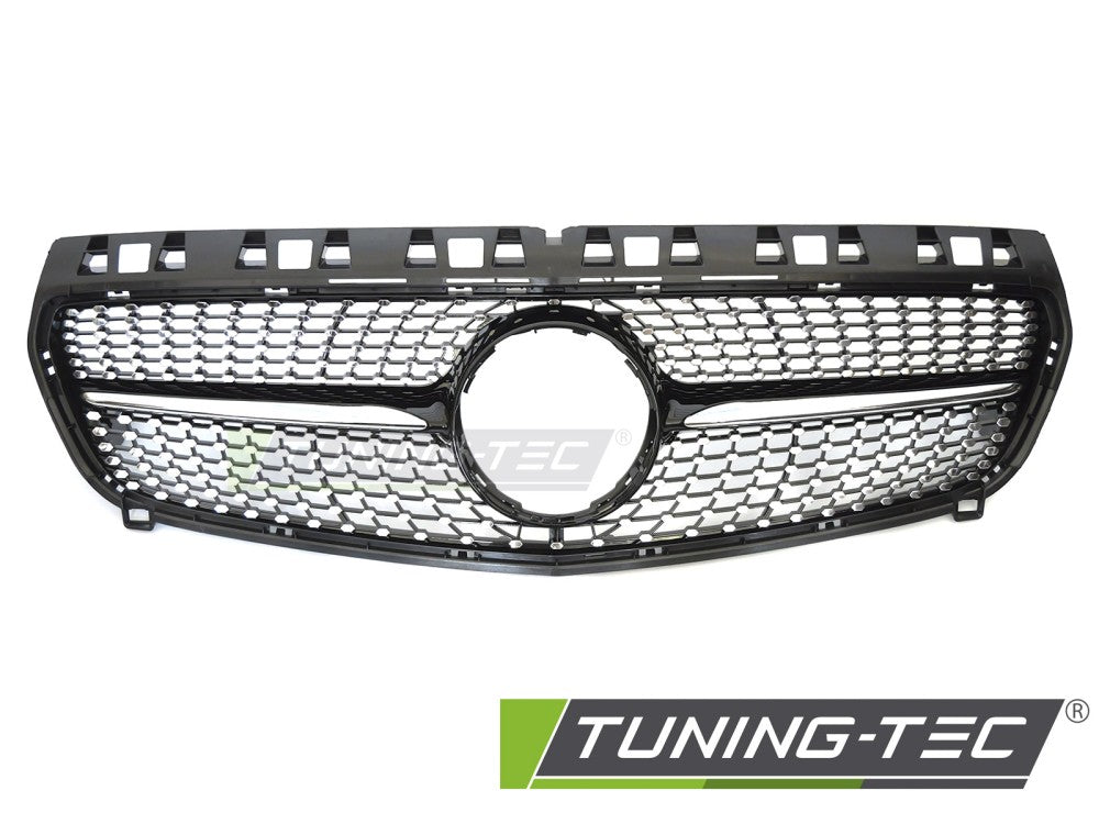 Griglia Sportiva Nera Cromata per Mercedes Classe A (W176) 2012-2015