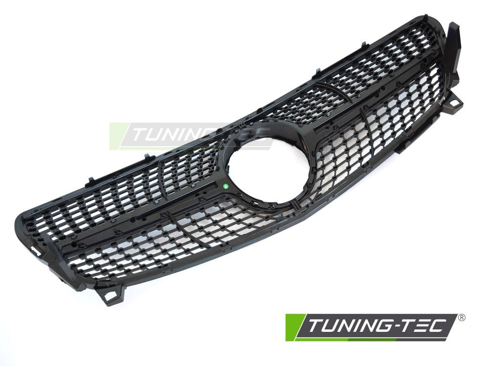 Griglia Sportiva Nera Cromata per Mercedes Classe A (W176 Facelift) 2015-2018