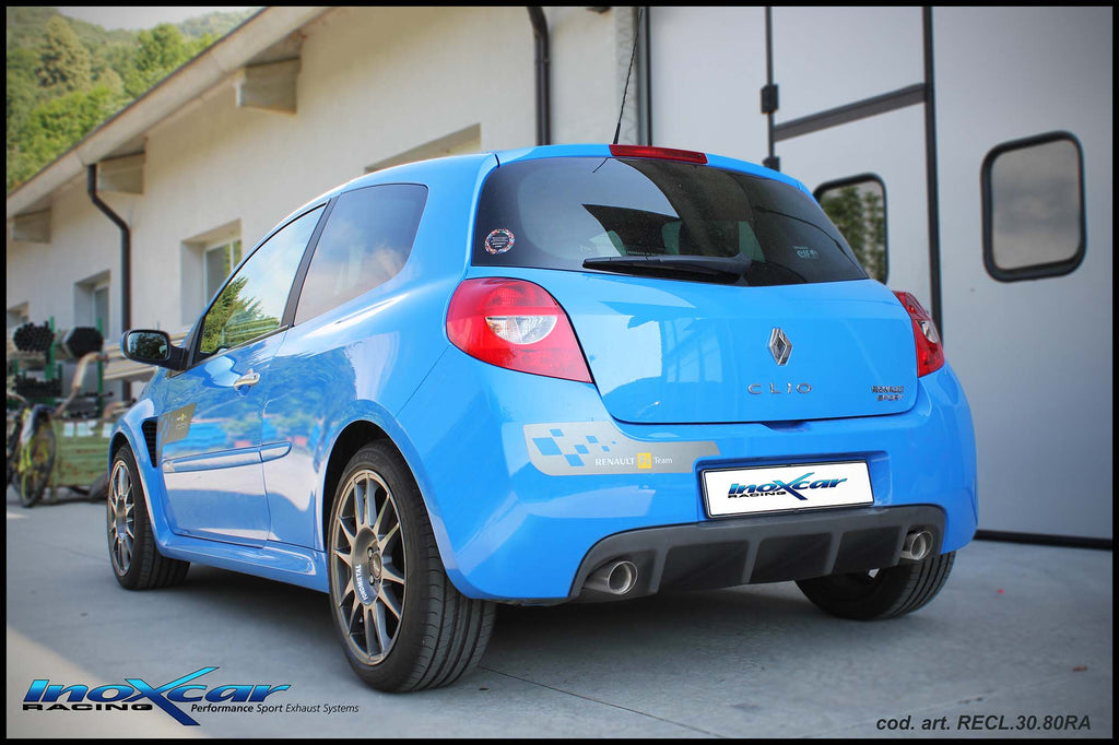 Terminale di scarico Renault Clio RS Mk3 2.0 RS 16V 197cv | Inoxcar