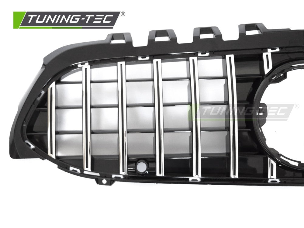 Griglia Sportiva Nera Cromata per Mercedes Classe A (W177) 2018-2022
