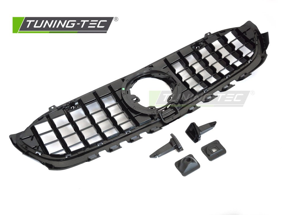 Griglia Sportiva Nera Cromata per Mercedes Classe A (W177) 2018-2022