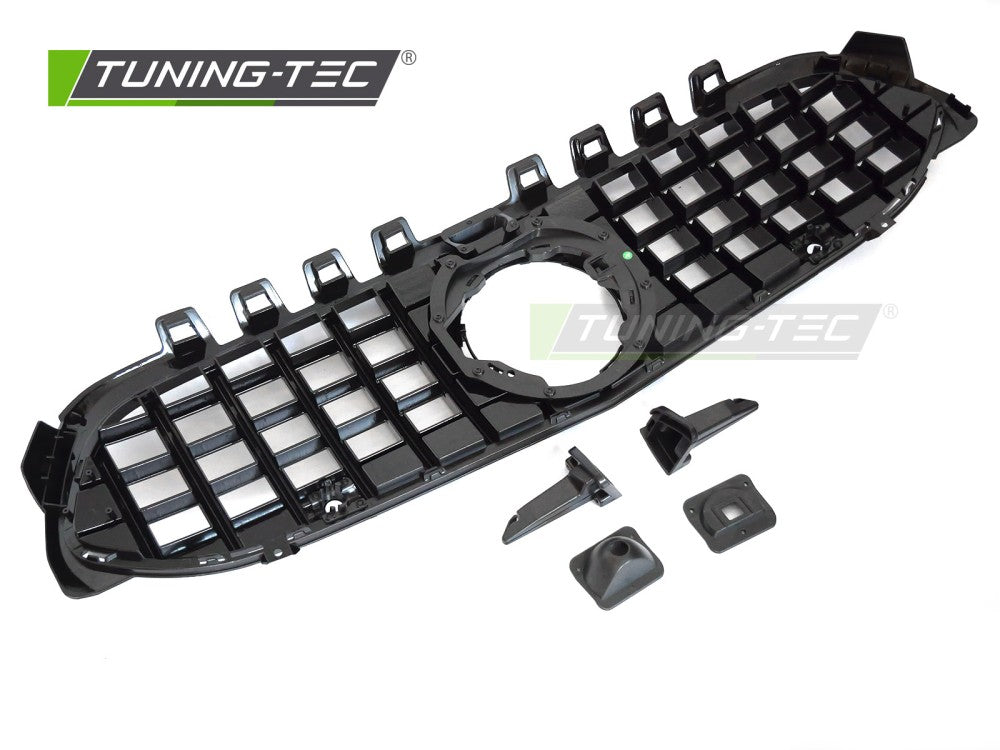Griglia Sportiva Nera Lucida per Mercedes Classe A (W177) 2018-2022