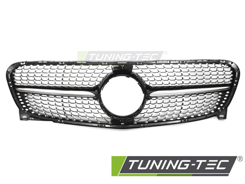 Griglia Sportiva Nera Cromata per Mercedes GLA (X156) 2013-2016