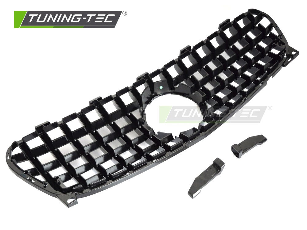 Griglia Nera Lucida Sportiva per Mercedes GLA (X156 Facelift) 2016-2019