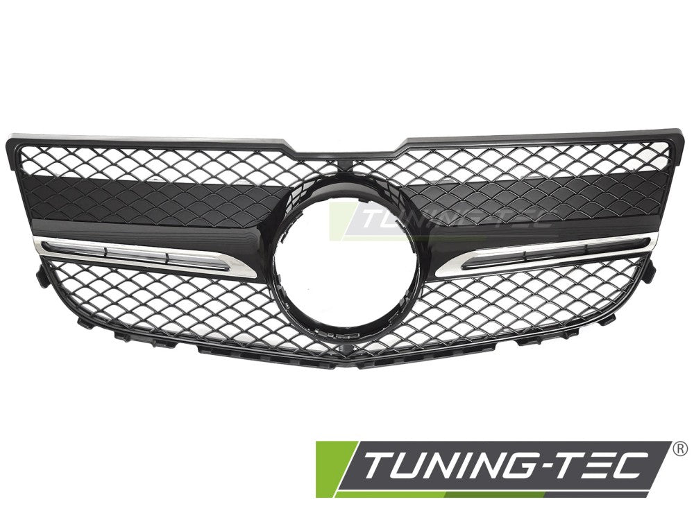 Griglia Sportiva Nera Cromata per Mercedes GLK (X204) 2013-2015