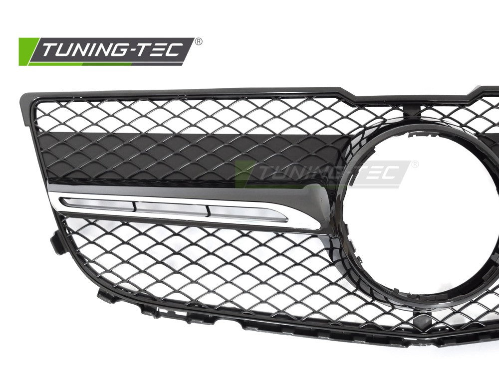 Griglia Sportiva Nera Cromata per Mercedes GLK (X204) 2013-2015