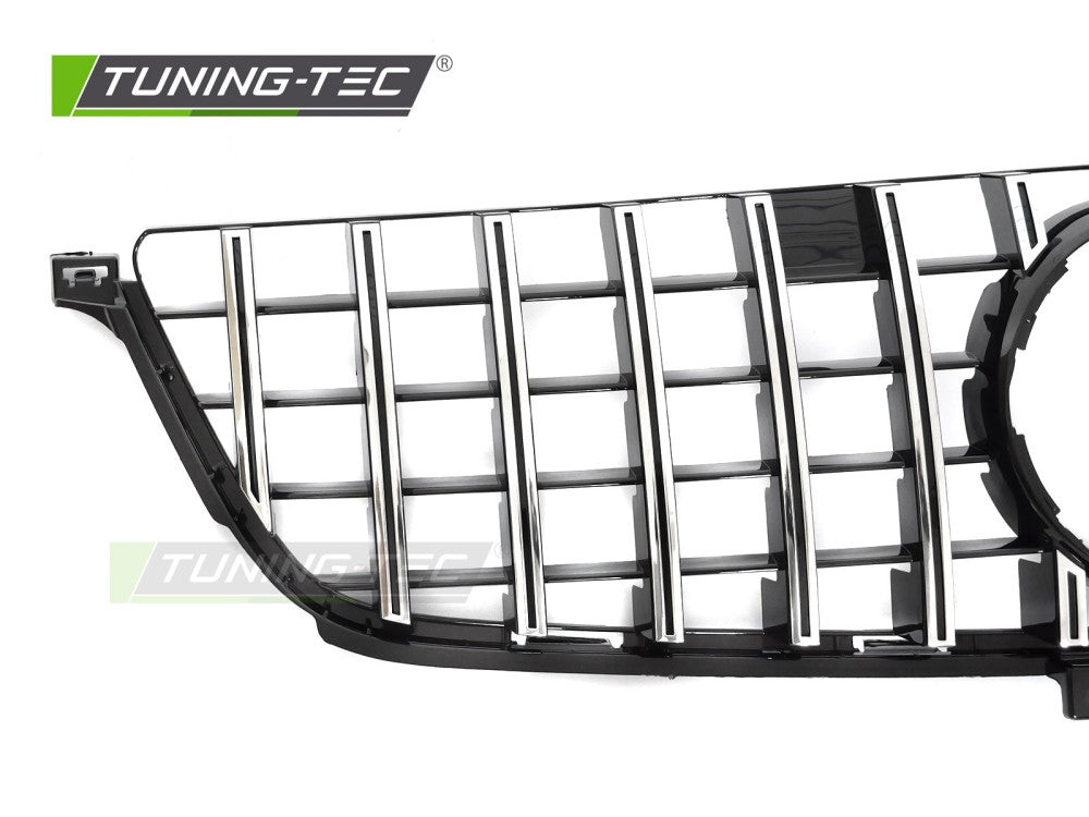 Griglia Sportiva Nera Cromata per Mercedes Classe M (W166) 2011-2015