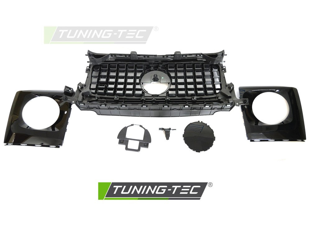 Griglia Sportiva Nera Cromata per Mercedes Classe G (W464) 2018-2024