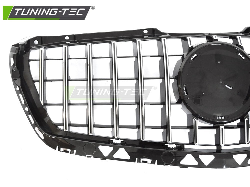 Griglia Sportiva Nera Cromata per Mercedes Sprinter (W906 Facelift) 2013-2018