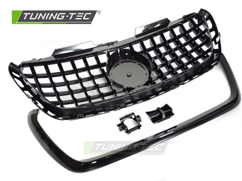 Griglia Nera Lucida Sportiva per Mercedes Sprinter (W906 Facelift) 2018-2022