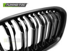Carica l'immagine nel visualizzatore di Gallery, Griglia Sportiva Nera Lucida Doppia Barra per BMW Serie 1 (F20 / F21) 2011-2014