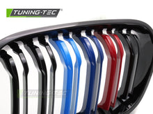 Carica l'immagine nel visualizzatore di Gallery, Griglia Sportiva Nera Doppia Barra per BMW Serie 1 (F20 / F21) 2011-2014