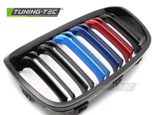 Carica l'immagine nel visualizzatore di Gallery, Griglia Sportiva Nera Doppia Barra per BMW Serie 1 (F20 / F21) 2011-2014