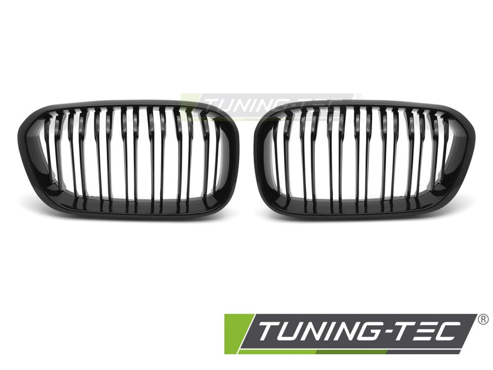 Griglia Sportiva Nera Lucida Doppia Barra per BMW Serie 1 (F20 / F21 Facelift) 2015-2018