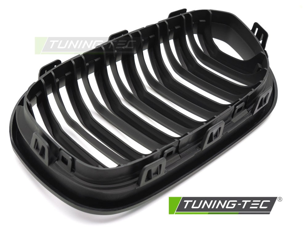 Griglia Doppia Barra Nera Opaca per BMW Serie 1 (F20 / F21 Facelift) 2015-2018 – cod. GRBMG4
