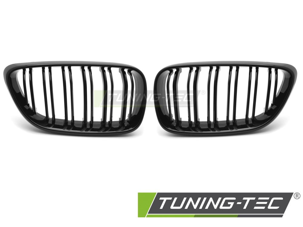 Griglia Sportiva Nera Lucida Doppia Barra per BMW Serie 2 (F22 / F23) 2013-2021