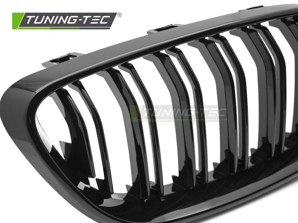 Griglia Sportiva Nera Lucida Doppia Barra per BMW Serie 2 (F22 / F23) 2013-2021