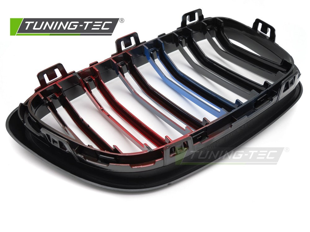 Griglia Sportiva Nera Doppia Barra per BMW Serie 2 (F22 / F23) 2013-2021