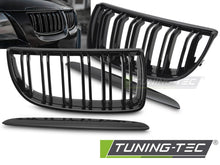 Carica l'immagine nel visualizzatore di Gallery, Griglia Sportiva Nera Lucida Doppia Barra per BMW Serie 3 (E90 / E91) 2005-2008