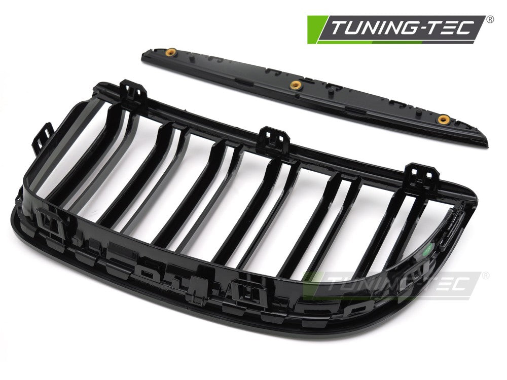 Griglia Sportiva Nera Lucida Doppia Barra per BMW Serie 3 (E90 / E91) 2005-2008