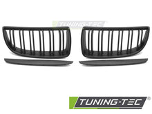 Carica l'immagine nel visualizzatore di Gallery, Griglia Doppia Barra Nera Opaca per BMW Serie 3 (E90 / E91) 2005-2008 Berlina, Station Wagon