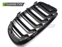 Carica l'immagine nel visualizzatore di Gallery, Griglia Doppia Barra Nera Opaca per BMW Serie 3 (E90 / E91 Facelift) 2009-2011 Berlina, Station Wagon