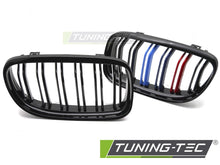 Carica l'immagine nel visualizzatore di Gallery, Griglia Sportiva Nera Lucida Doppia Barra per BMW Serie 3 (E90 / E91 Facelift) 2009-2011