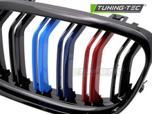 Carica l'immagine nel visualizzatore di Gallery, Griglia Sportiva Nera Lucida Doppia Barra per BMW Serie 3 (E90 / E91 Facelift) 2009-2011