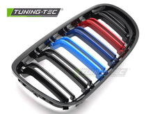 Carica l'immagine nel visualizzatore di Gallery, Griglia Sportiva Nera Lucida Doppia Barra per BMW Serie 3 (E90 / E91 Facelift) 2009-2011