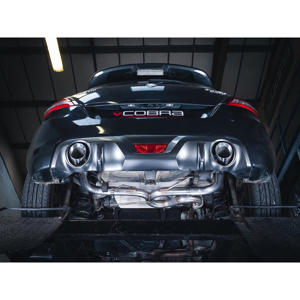 Cobra Sport Terminale di scarico Venom Box Delete per Suzuki Swift Sport 1.6L ZC32S (12-16)