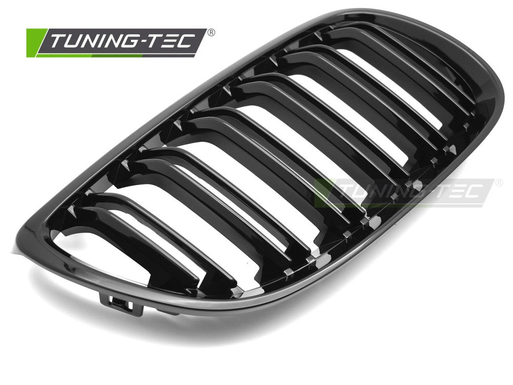 Griglia Sportiva Nera Lucida Doppia Barra per BMW Serie 3 (E92 / E93) 2006-2010