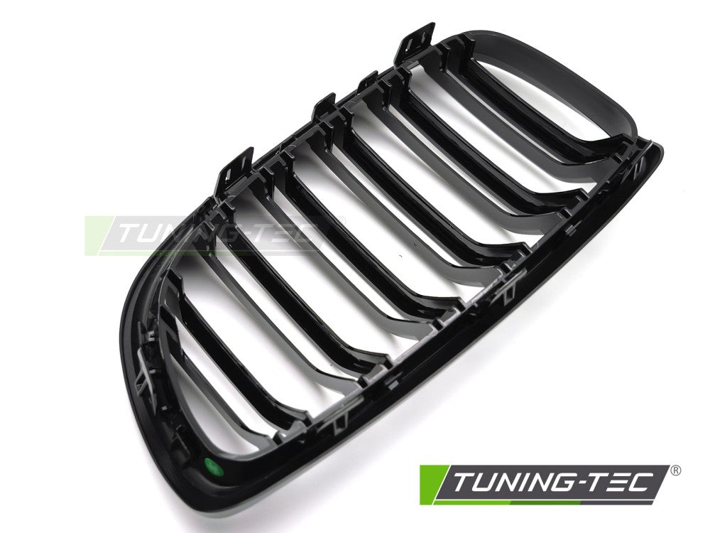 Griglia Sportiva Nera Lucida Doppia Barra per BMW Serie 3 (E92 / E93) 2006-2010