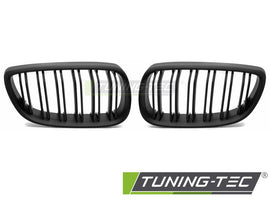 Griglia Doppia Barra Nera Opaca per BMW Serie 3 E92 Coupé 2006-2010, E93 Cabrio 2007-2010