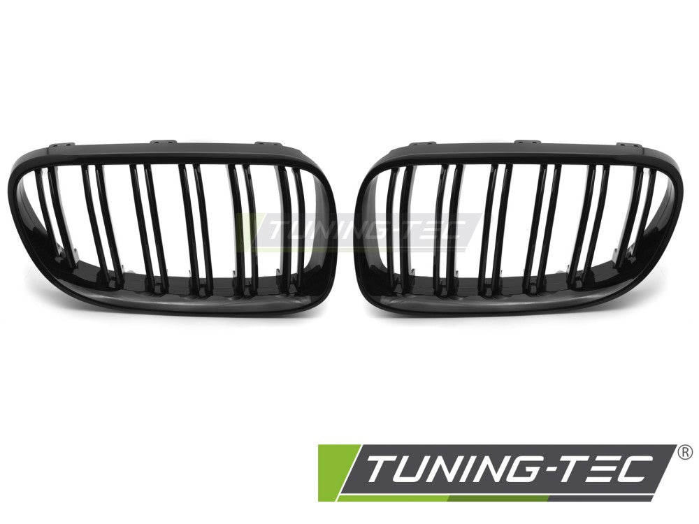Griglia Sportiva Nera Lucida Doppia Barra per BMW Serie 3 (E92 / E93 Facelift) 2010-2013