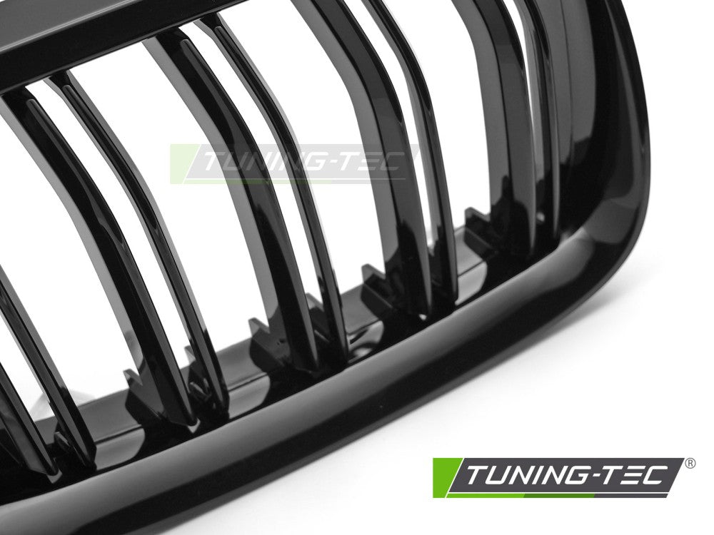 Griglia Sportiva Nera Lucida Doppia Barra per BMW Serie 3 (E92 / E93 Facelift) 2010-2013