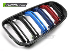 Carica l'immagine nel visualizzatore di Gallery, Griglia Sportiva Nera Lucida Doppia Barra per BMW Serie 3 (E92 / E93 Facelift) 2010-2013
