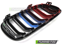 Carica l'immagine nel visualizzatore di Gallery, Griglia Sportiva Nera Lucida Doppia Barra per BMW Serie 3 (E92 / E93 Facelift) 2010-2013