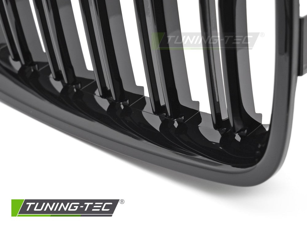 Griglia Sportiva Nera Lucida Doppia Barra per BMW Serie 3 (F30 / F31) 2011-2018
