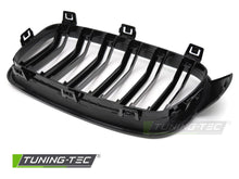 Load image into Gallery viewer, Griglia Sportiva Nera Lucida Doppia Barra per BMW Serie 3 (F30 / F31) 2011-2018