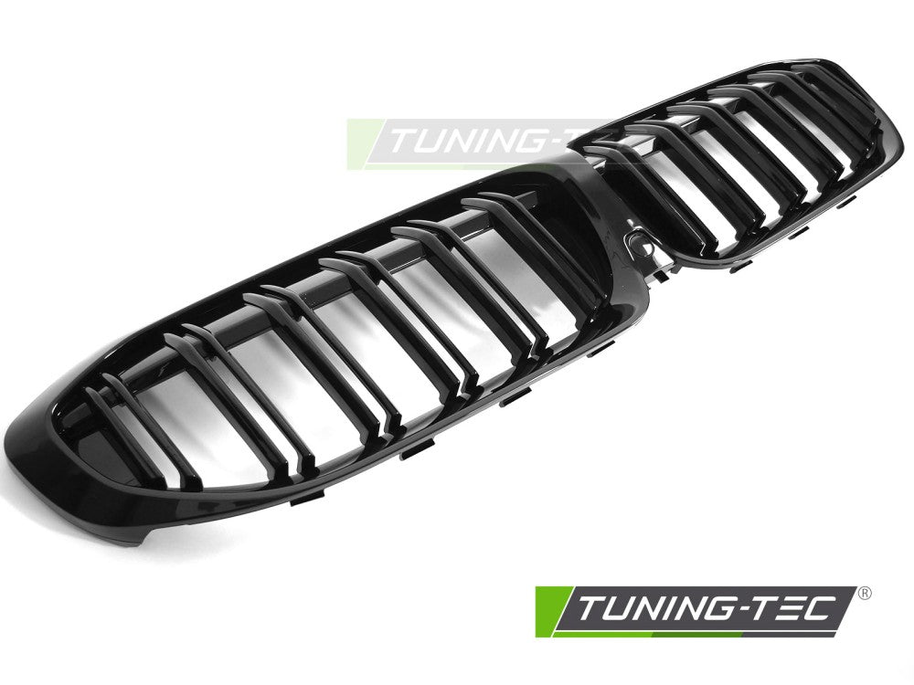 Griglia Sportiva Nera Lucida Doppia Barra per BMW Serie 3 (G20 / G21) 2019-2022
