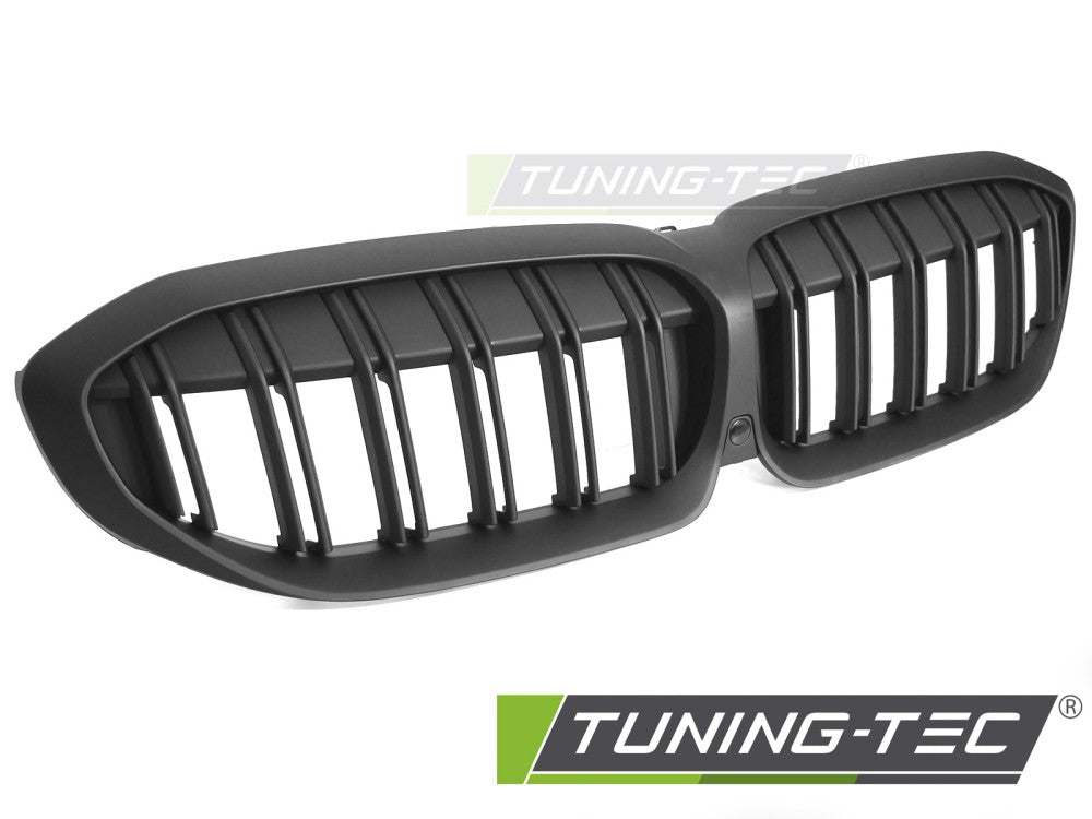 Griglia Sportiva Nera Opaca Doppia Barra per BMW Serie 3 (G20 / G21) 2019-2022