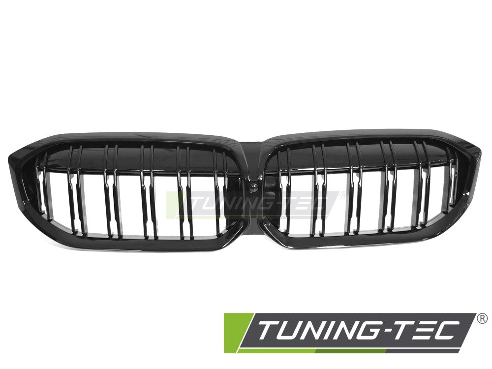 Griglia Sportiva Nera Lucida Doppia Barra per BMW Serie 3 (G20 / G21 Facelift) 2022-2026