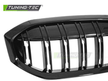 Load image into Gallery viewer, Griglia Sportiva Nera Lucida Doppia Barra per BMW Serie 3 (G20 / G21 Facelift) 2022-2026